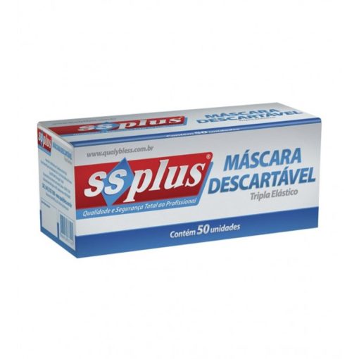 Máscara Cirúrgica Descartável - SSPlus Dentallfweber Campo Grande MS