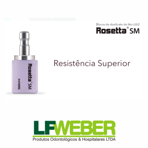 Resistência Superior Rosetta SM - Dissilicato de lítio DentalLFWeber Campo Grande MS