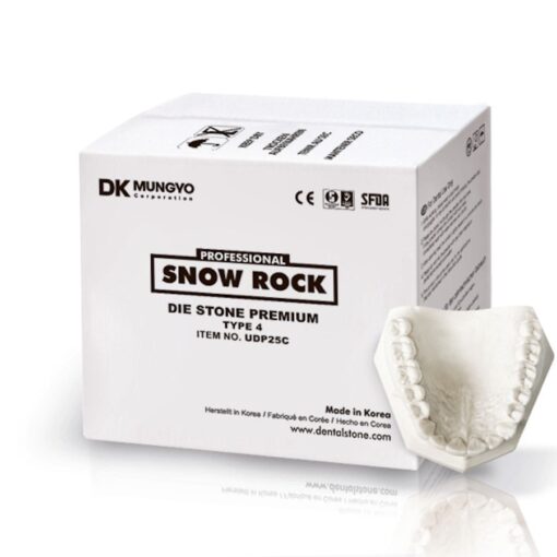 Gesso Pedra Especial Snow Rock Premium - OdontoMega 25 KG Dental LFWeber Campo Grande MS